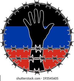 violation of human rights in Donetsk