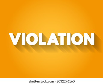 895 Compliance violation Images, Stock Photos & Vectors | Shutterstock