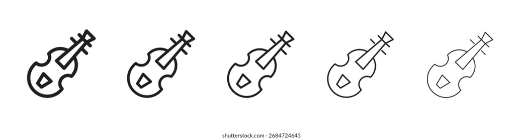 Violen icon vector illustration isolated