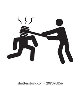 Violence illustration