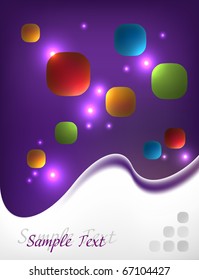 Violent abstract background