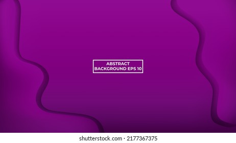 Violet Abstract Background With Liquid is suitable for flyers, banners, advertisements, posters, and websites. vector illustration 
