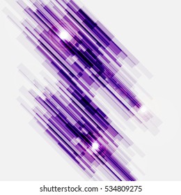 Violet abstract straight lines background, stock vector