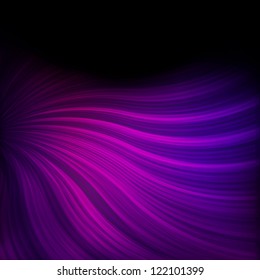 Violet abstract twist light vector background