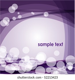 Violet abstract vector background