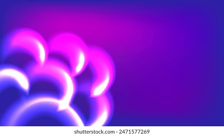 
violet abstract vector background with decorative elements