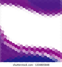 violet  abstract vector illustration. polygonal style 