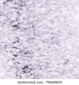 violet abstract watercolor pattern with blurred visible irregular strokes and little dark elements, vector illustration