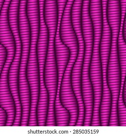 Violet abstract wavy seamless pattern