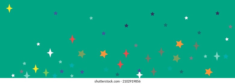 Violet Azure Turquoise Colorful Sea Green Pink Background. Vibrant White Orange Print Lavender Red Blue Stars Pattern. Vivid Stars Yellow Bright Pastel Multicolor Chaotic Indigo Sky Wallpaper.