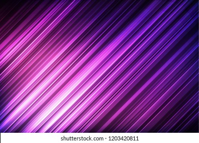 Violet background for business brochure with particles motion illustration.