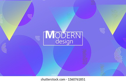 Violet background. Creative colorful wallpaper. Trendy gradient poster. Minimal abstract cover design. Vector illustration.