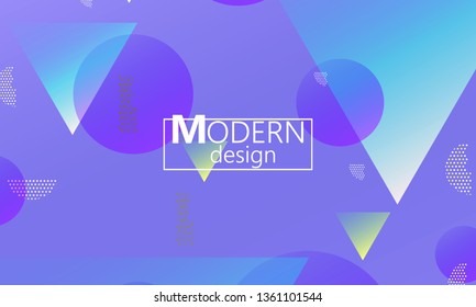 Violet background. Creative colorful wallpaper. Trendy gradient poster. Minimal abstract cover design. Vector illustration.