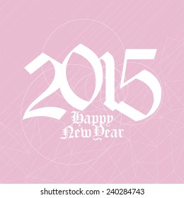 a violet background with a happy new year message