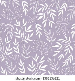 
Violet background with white flowers. 