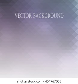 Violet beautiful abstract geometric style background with soft color tones. Vector illustration