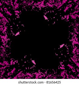 Violet and black grunge background