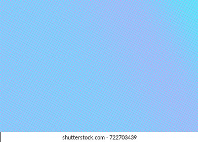 Violet blue dotted halftone vector background. Winter seasonal banner template. Vintage dotted pattern. Subtle dotted gradient. Pop art design. Grungy halftone texture. Violet blue background