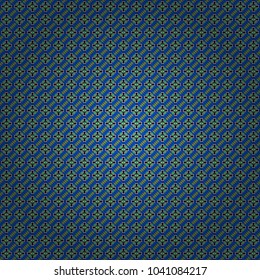 Violet, blue and green background. Abstract geometric pattern. Seamless geometric pattern. Geometric background with rhombus, dots and nodes. Vector seamless pattern. Colorful texture.