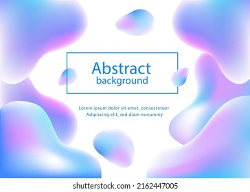 violet blue ice abstract memphis liquid background with yellow purple lines and circles geometric shapes mesh fill