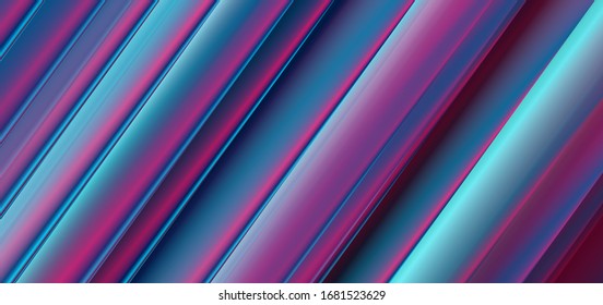 Bandas lisas violetas azules abstractas de fondo tecnológico. Diseño vectorial brillante moderno