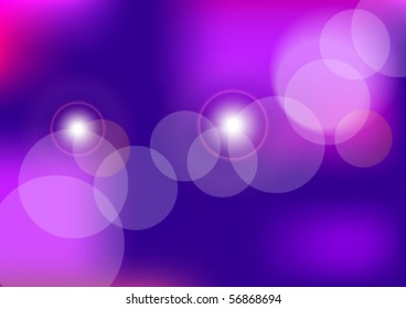 Violet Bokeh