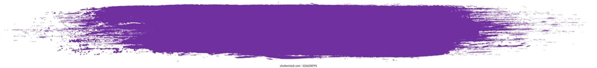 Accionamiento violento del pincel aislado en el fondo. Vector de trazo de pincel para pintura de tinta, elemento de diseño de grunge, banner de suciedad, diseño de acuarela, textura sucia. Icono de pincel de moda, ilustración vectorial