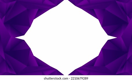 Violet color background, purple gradient color background banner design template