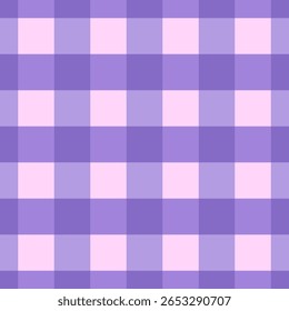 violet color square background. Modern checkered shirt seamless pattern. tartan Geometrical plaid 