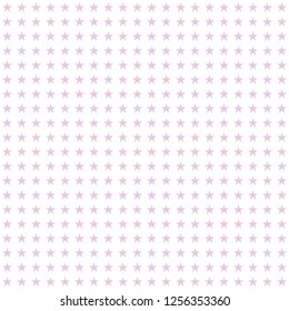 Violet color stars pattern on white background