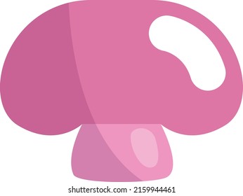violet colored food icons set