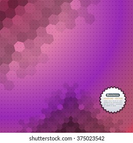 Violet Colors Abstract Background, Vector Design