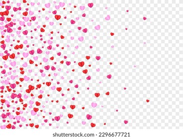 Vector Transparente De Fondo De Confetti Violeta. Corazón de textura de febrero. Marco rojo brillante. El fondo de la tarjeta de corazón de la oferta. Ilustración De Elementos De Fond.