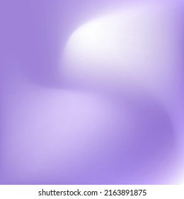 Violet Curve Fluid Dynamic Gradient Backdrop. Color Purple Trendy Vibrant Design Picture. Fashion Pastel Spotlight Watercolor Background. Lavender Cold White Liquid Paint Swirl Gradient Mesh.