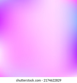 Violet Dark Smooth Design Picture. Pastel Trendy Bright Purple Cold Gradient Mesh. Liquid Pink Lavender Watercolor Gradient Backdrop. Multicolor Color Light Vibrant Barbie Blurry Wallpaper.