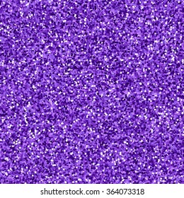 Violet design element. Perfect deep purple glitter texture for your art work. Pretty vector lilac shimmer.
