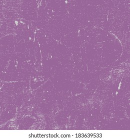 Violet Distressed Texture For Your Design. EPS10 Vector.