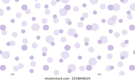 Violet dots on white background