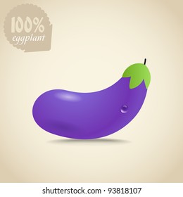 Ilustración de Violet Eggplant