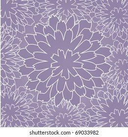 Violet floral background