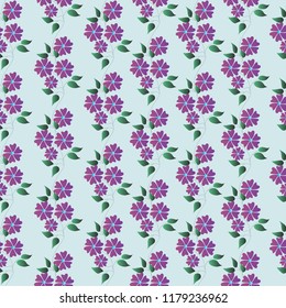 Violet Flowers Pattern:
Perfect for scrapbooking. Or you can use it in other ways – as a wallpaper, background for blog & etc.
