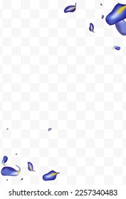 Diseño de fondo transparente y blanco del vector de ecología de follaje violeta. Concepto de Iris Forestal. Afiche de movimiento de las hojas violentas. Fondo Realista Leaf.