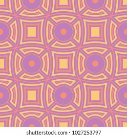 Violet fuchsia geometric seamless pattern. Bright colored background for wallpapers, textile and fabrics
