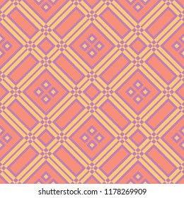 Violet fuchsia geometric seamless pattern. Bright colored background for wallpapers, textile and fabrics