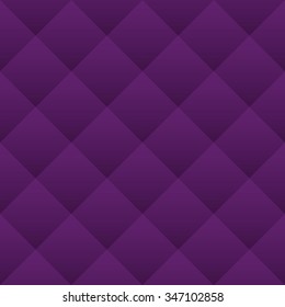 Violet geometric seamless pattern of diamond. Vector illustration.