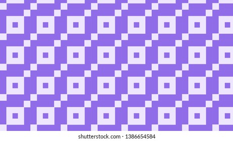 Violet Geometric Square Background Pattern