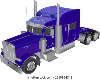 Violet Giant Truck