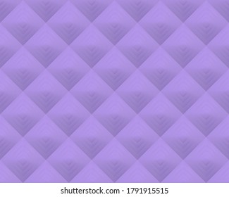 Fondo geométrico de gradiente violento en estilo origami. Ilustración de rectángulos poligonales vectoriales violetas. Fondo de mosaico de rhombus abstracto brillante para diseño, impresión, web. Patrón sin foco.