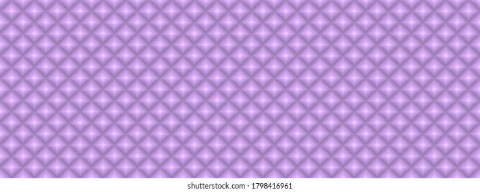 Fondo geométrico de gradiente violento en estilo origami. Ilustración de rectángulos poligonales vectoriales violetas. Fondo de mosaico de rhombus abstracto brillante para diseño, impresión, web. Patrón sin foco.