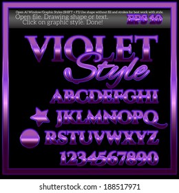 Violet Graphic Style